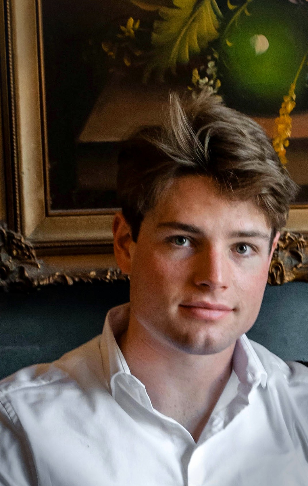 Headshot of Jeffrey Cheney in a white collared shirt.